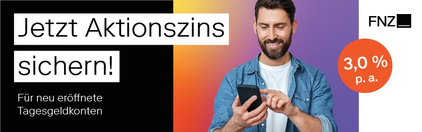 Tagesgeldkonto FNZ Bank Aktion